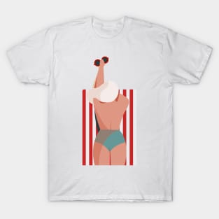 Girl On the Beach T-Shirt